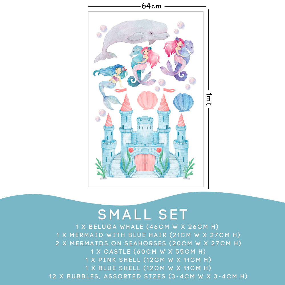 Mermaid Wall Decals