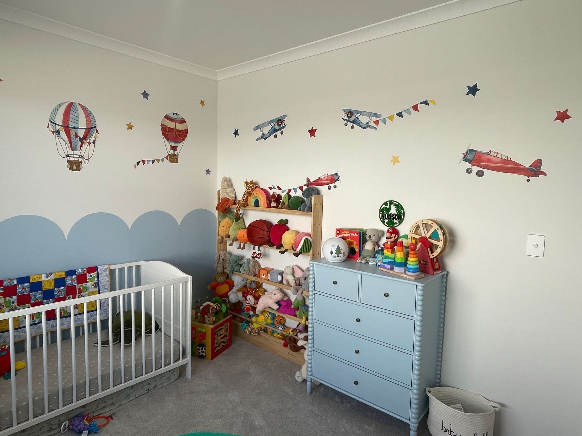 Hot Air Balloon Wall Decals