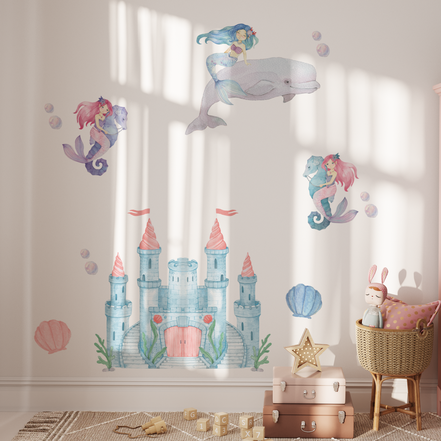 Mermaid Wall Decals