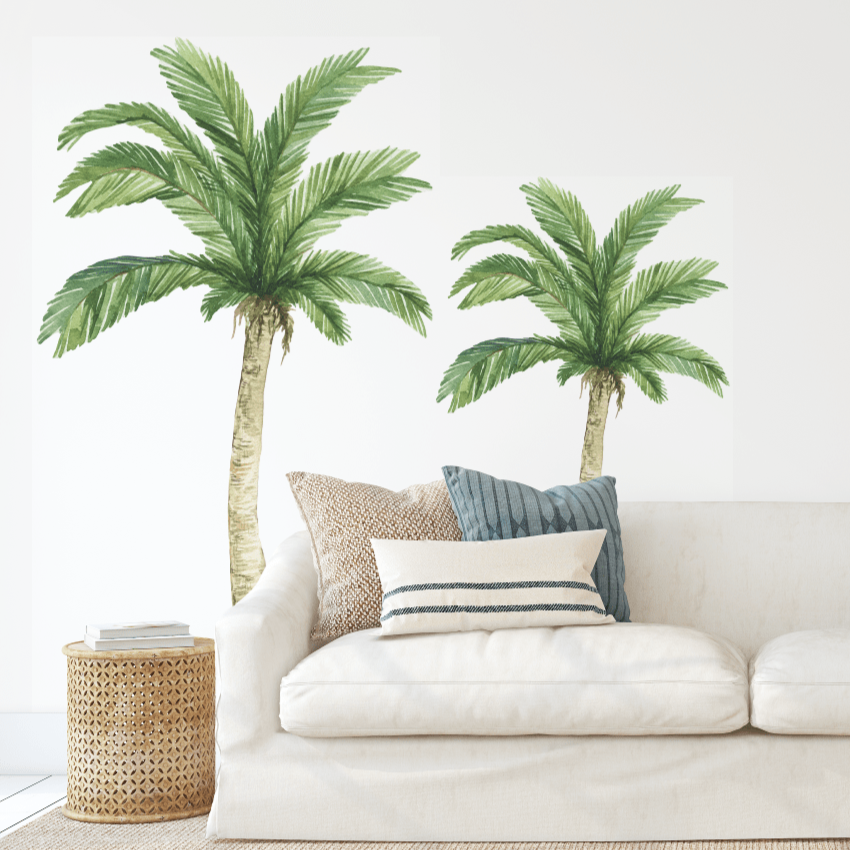 Tropical Palm Tree Wall Decals