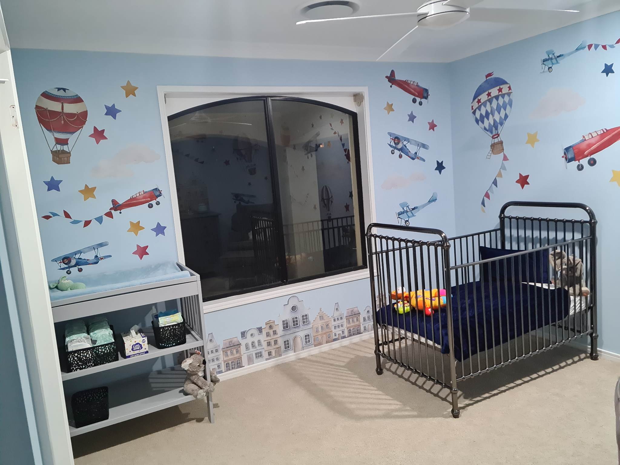 Hot Air Balloon Wall Decals