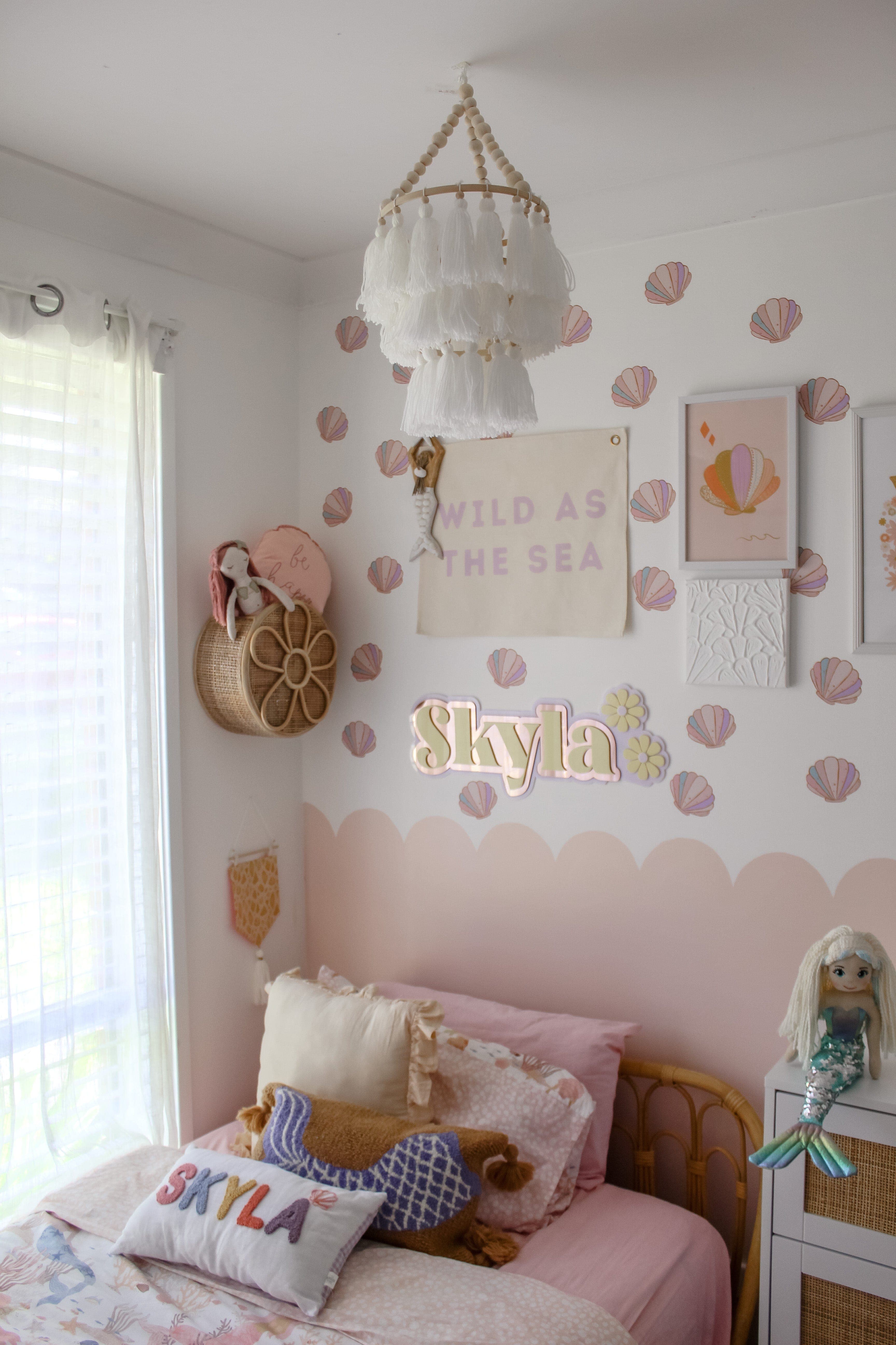 Sea Shell Wall Decals