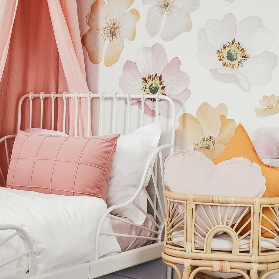 Marigold Floral Wall Decals