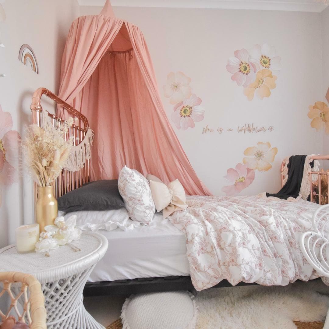 Marigold Floral Wall Decals