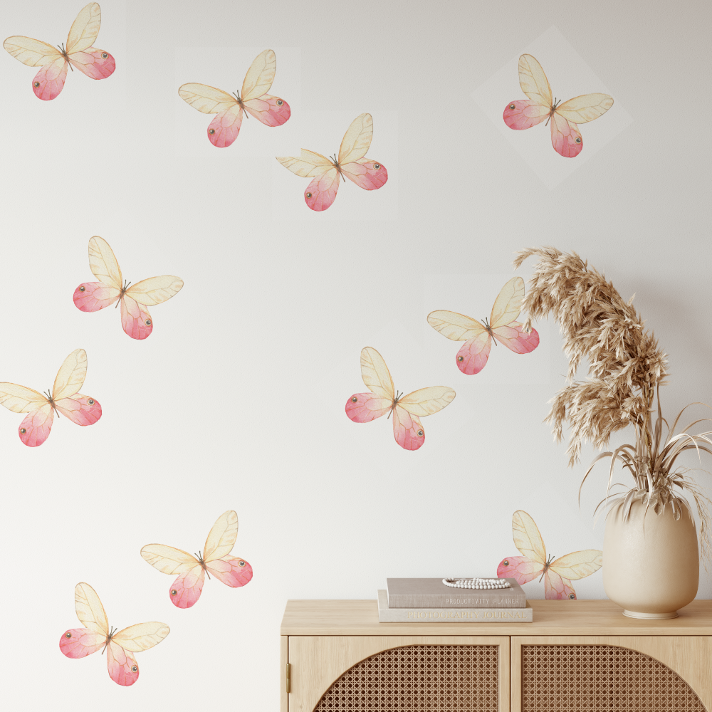 Buy Removable Butterfly Wall Decals - Tiny Walls 