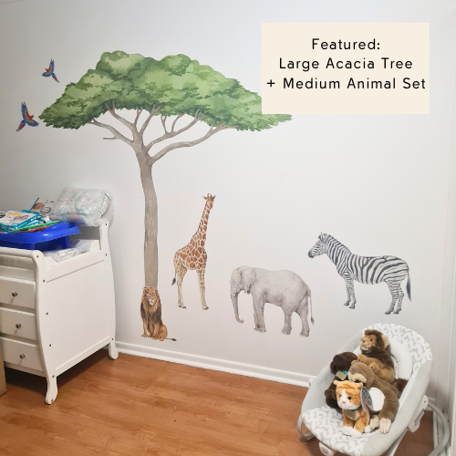 Acacia Tree Wall Decals