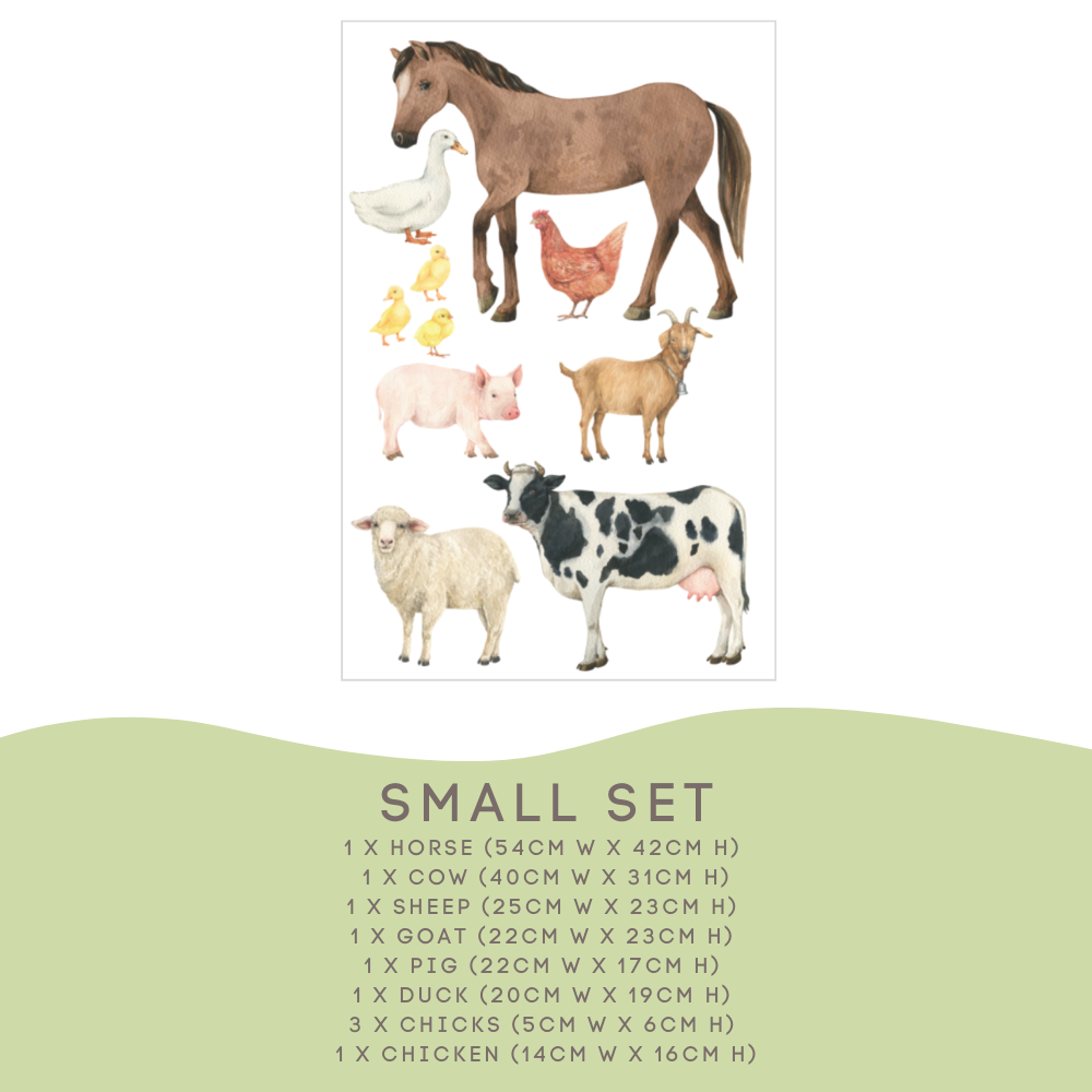 Farm Animal Wall Decals