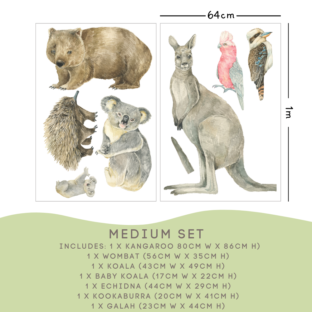 Australian Animal Wall Decals