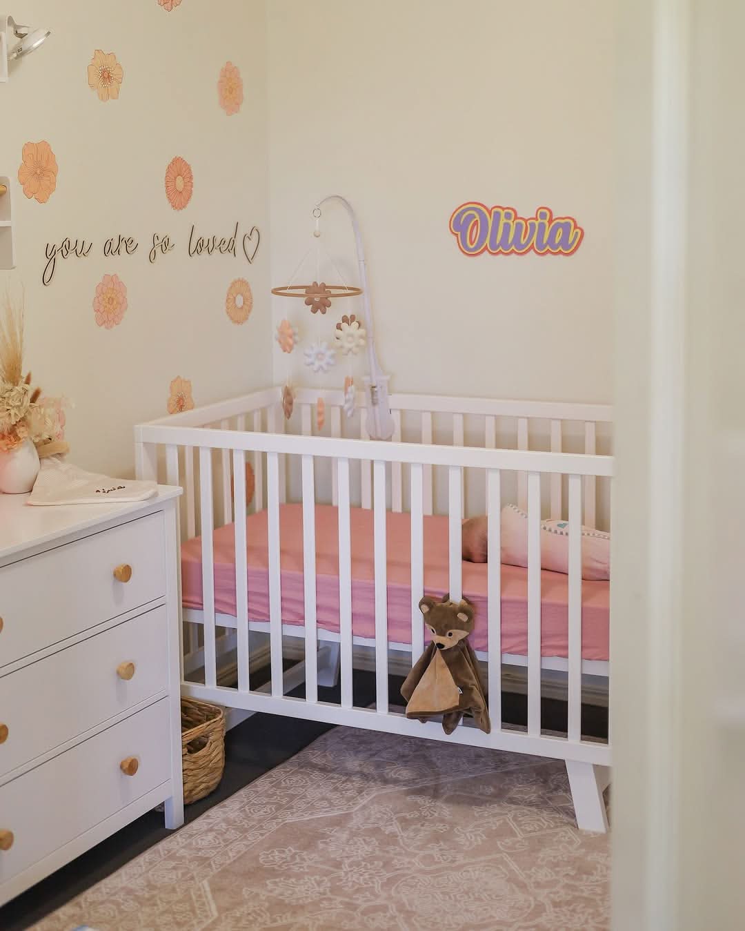 Mini Allie Floral Wall Decals