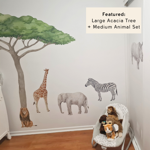 Acacia Tree Wall Decals