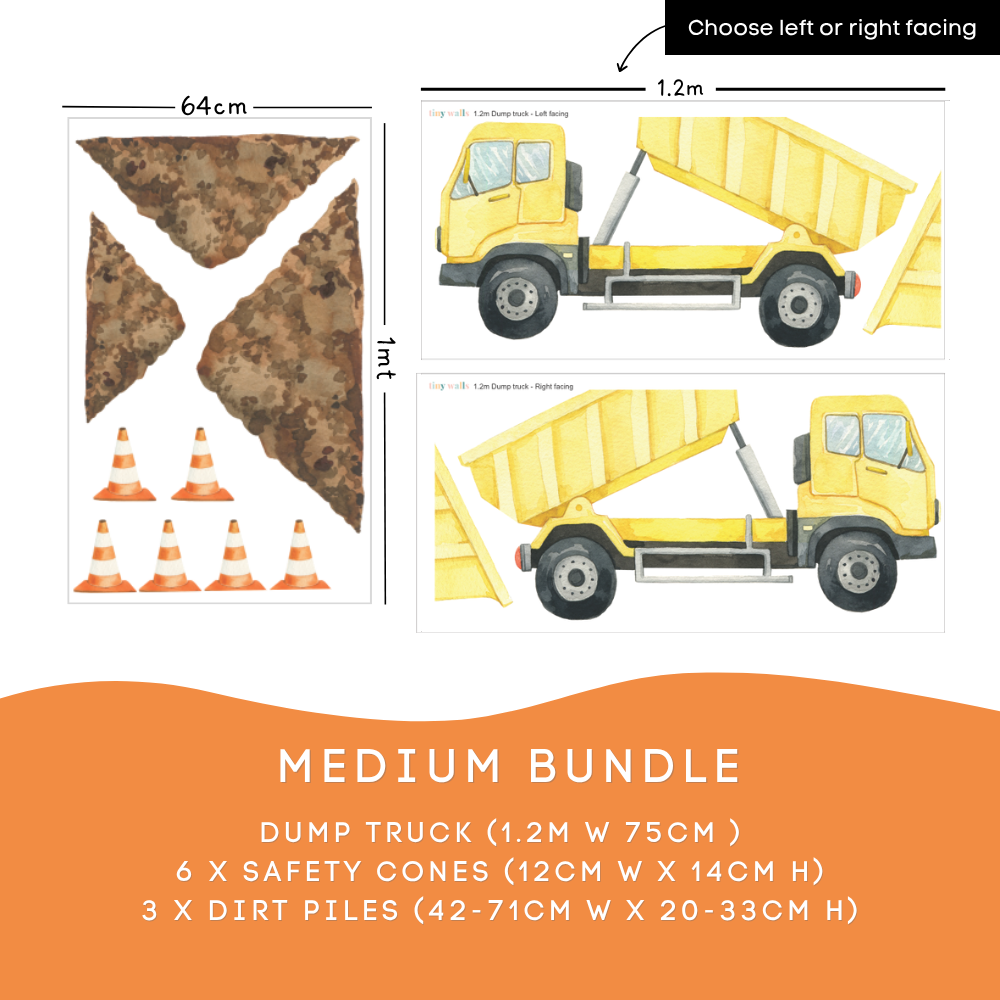 Construction Decal Bundle Packs