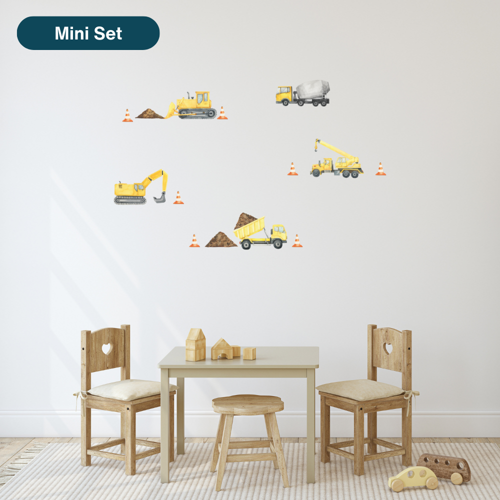 Construction Wall Decals