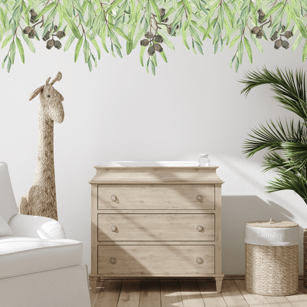Gumnut Leaf Wall Trim