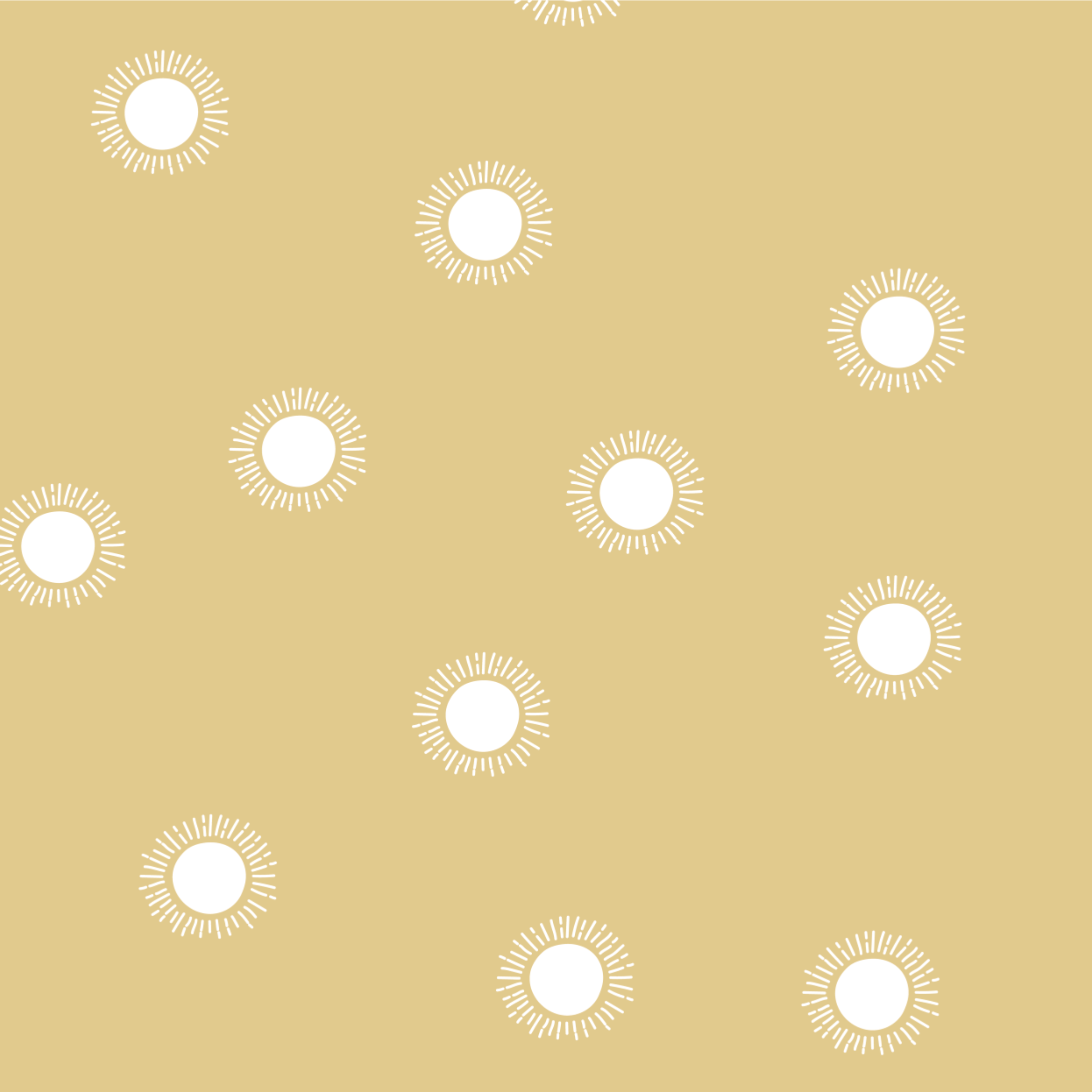 Celeste Bohemian Sun Buttercup Wallpaper