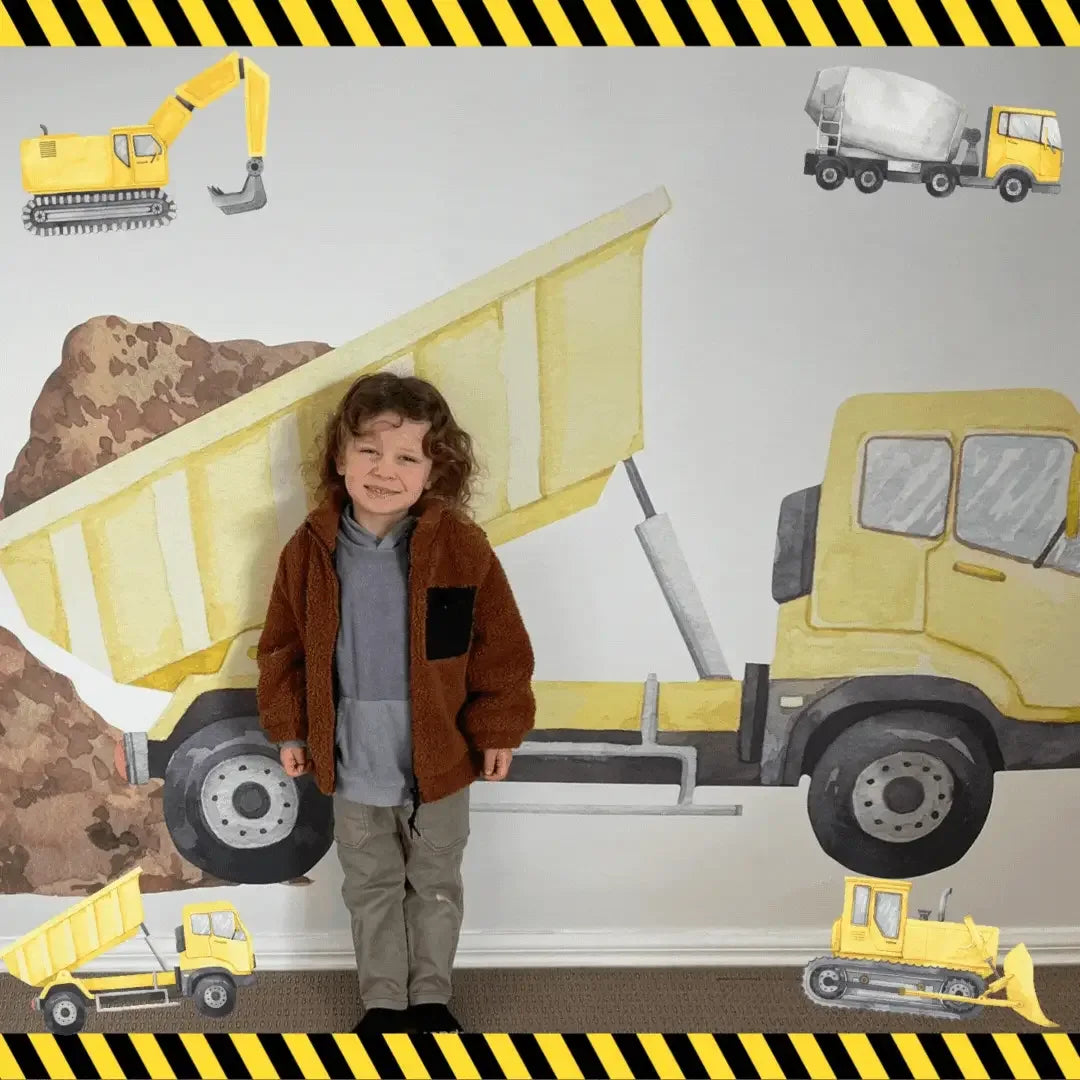 Dump Truck Construction Decal Bundles
