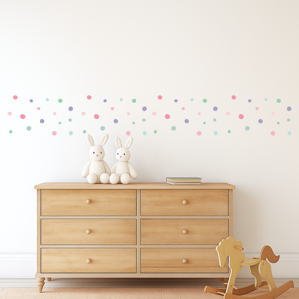 Cotton Candy Spot Wall Decals
