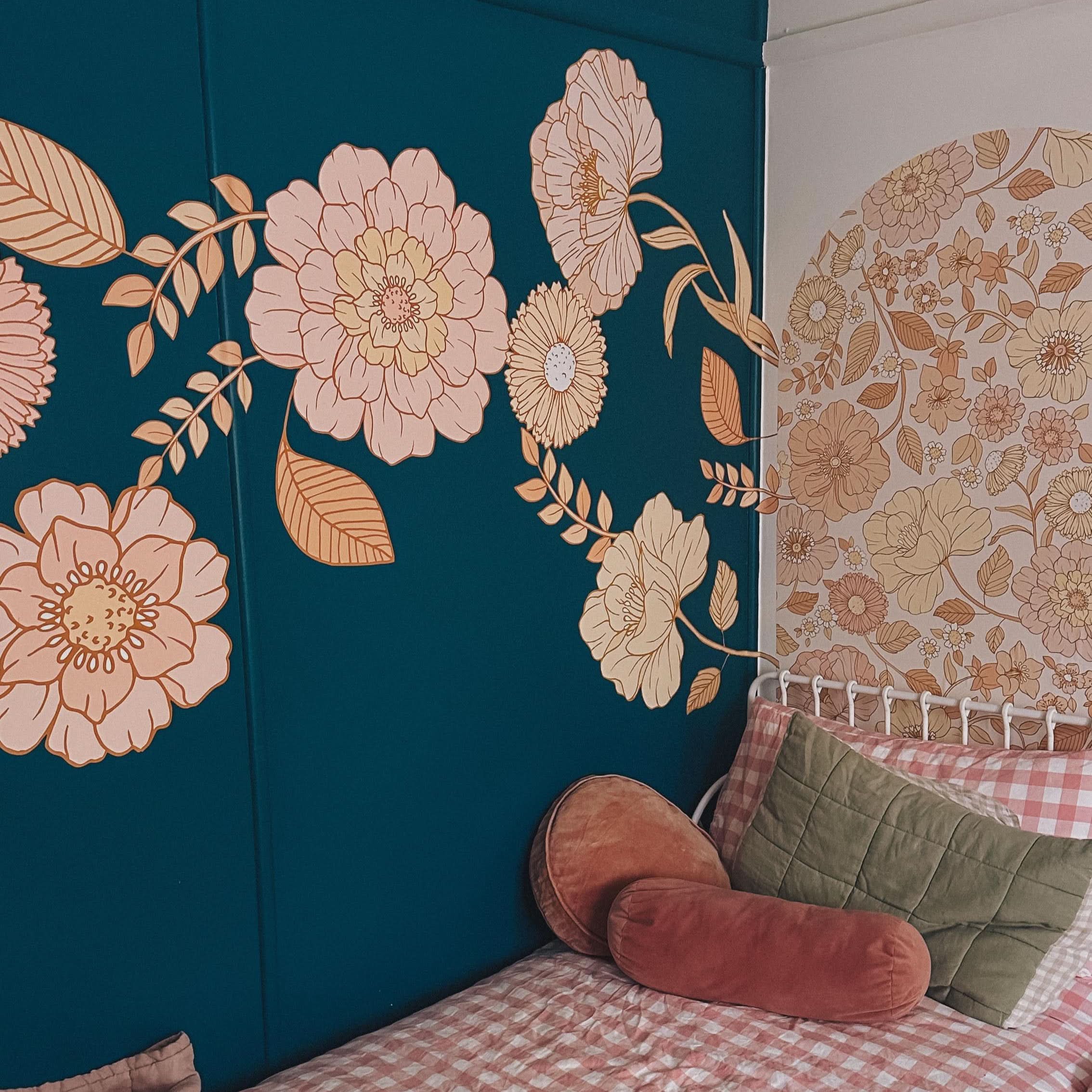 Allie Flower Wall Decals