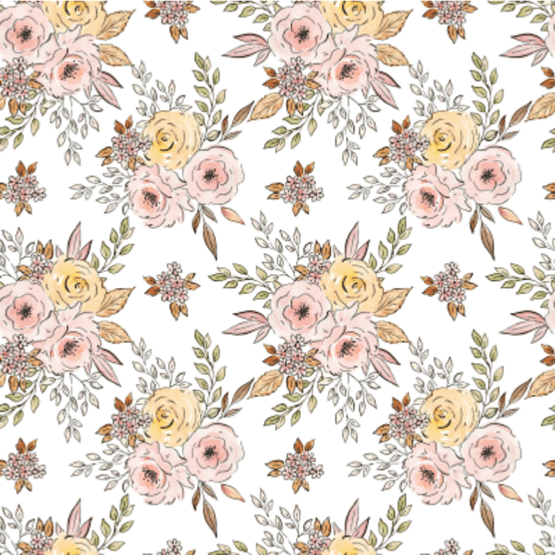 Maisie Vintage Boho Floral Wallpaper