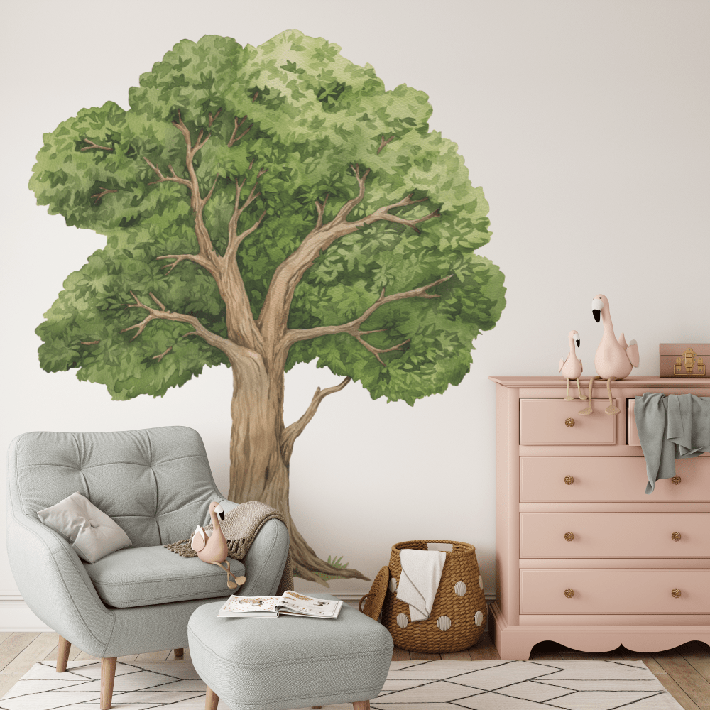 Oak Tree Woodland Forest Wall Decals