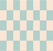 Seafoam Blue Checkered Wallpaper