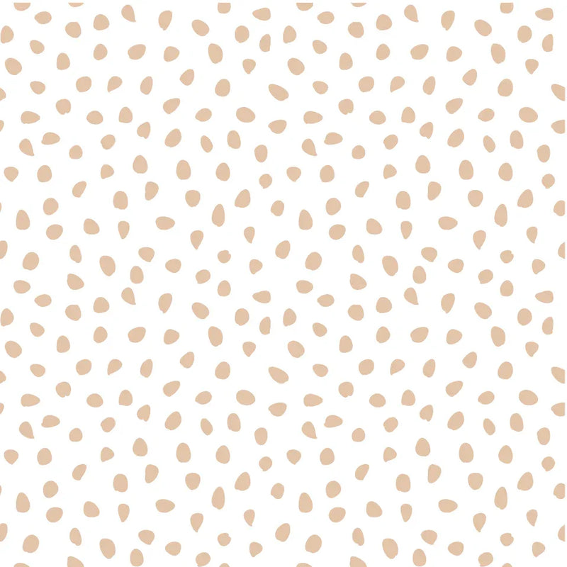 Beige Speckled Spots Minimalist Wallpaper