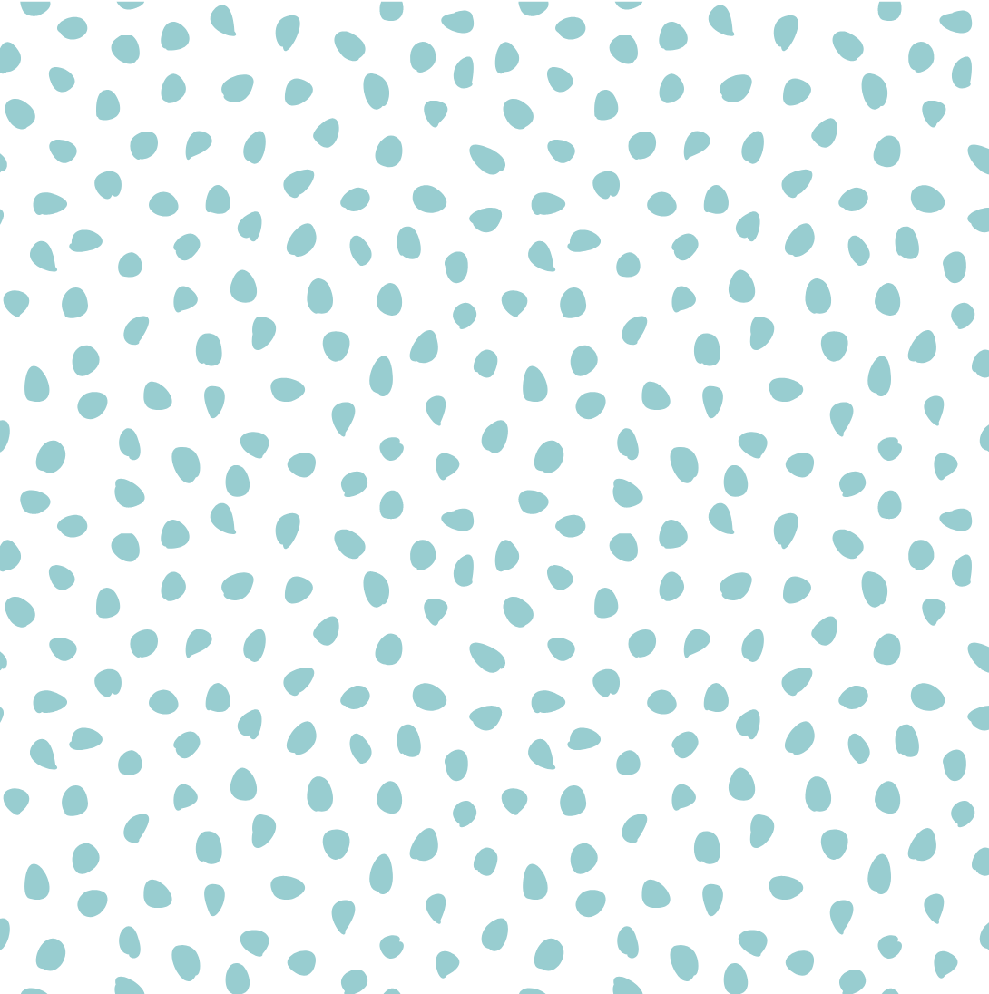 Seafoam Spots Minimalist Nursery Wallpaper