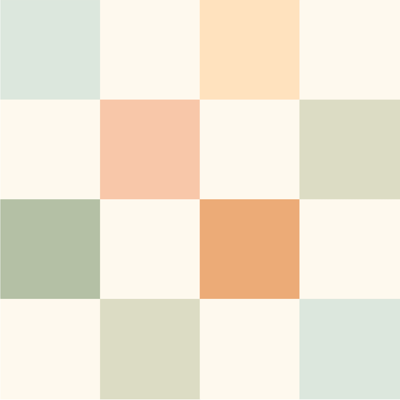 Colourful Checker Wallpaper TW x Demi Fraser