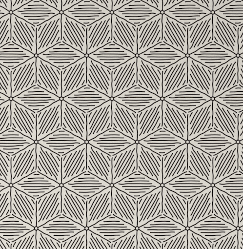 Koa Black Geometric Wallpaper