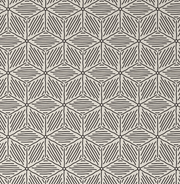 Koa Black Geometric Wallpaper