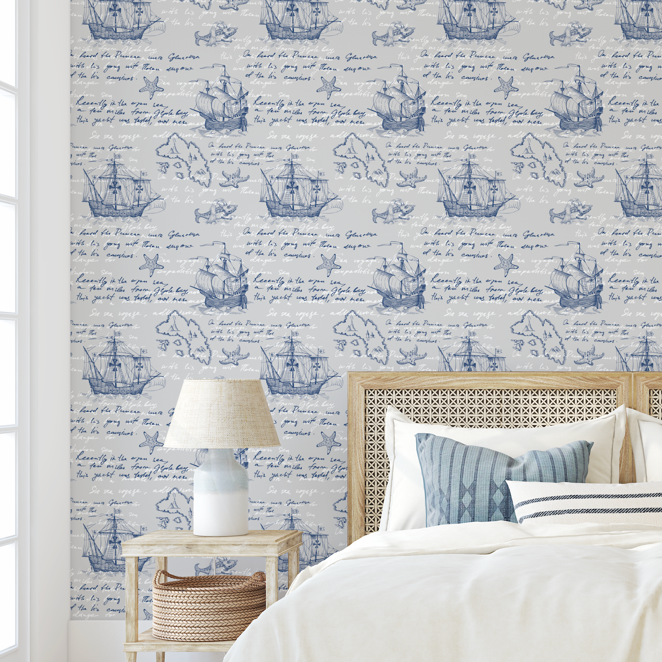 Sailor Vintage Nautical Wallpaper