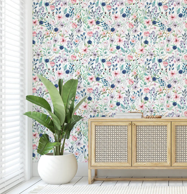 Blooming Paradise Flower Wallpaper