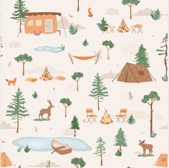 Billy Camping Kids Wallpaper