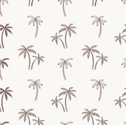 Andy Brown Tropical Palms Beachhouse Wallpaper