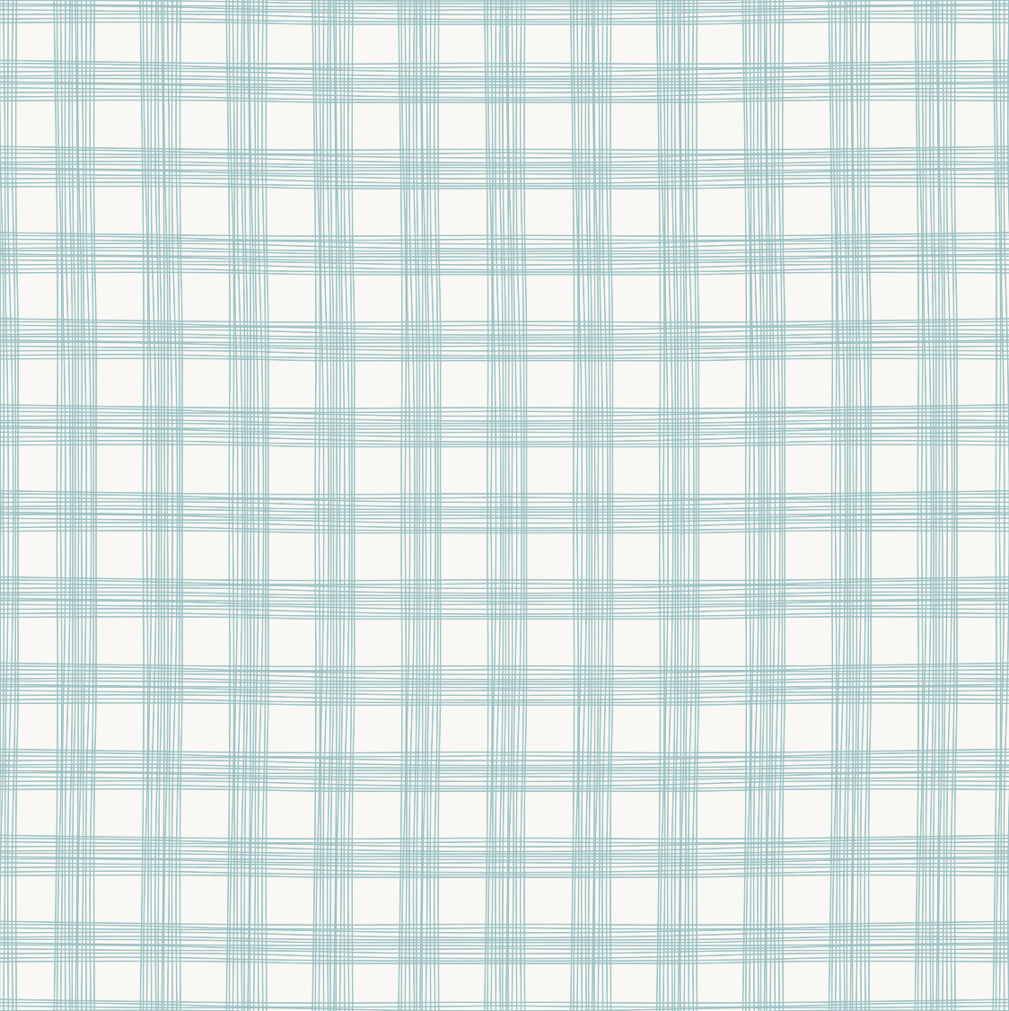 Campbell Hand Drawn Check Seafoam Wallpaper