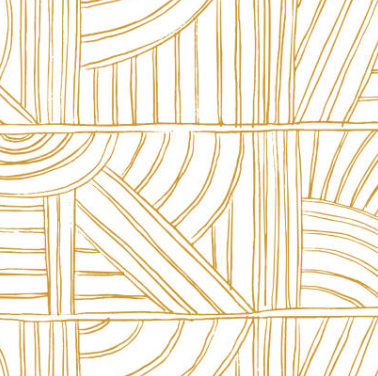 Lorraine Art Deco Golden Lines Minimalist Lines Wallpaper