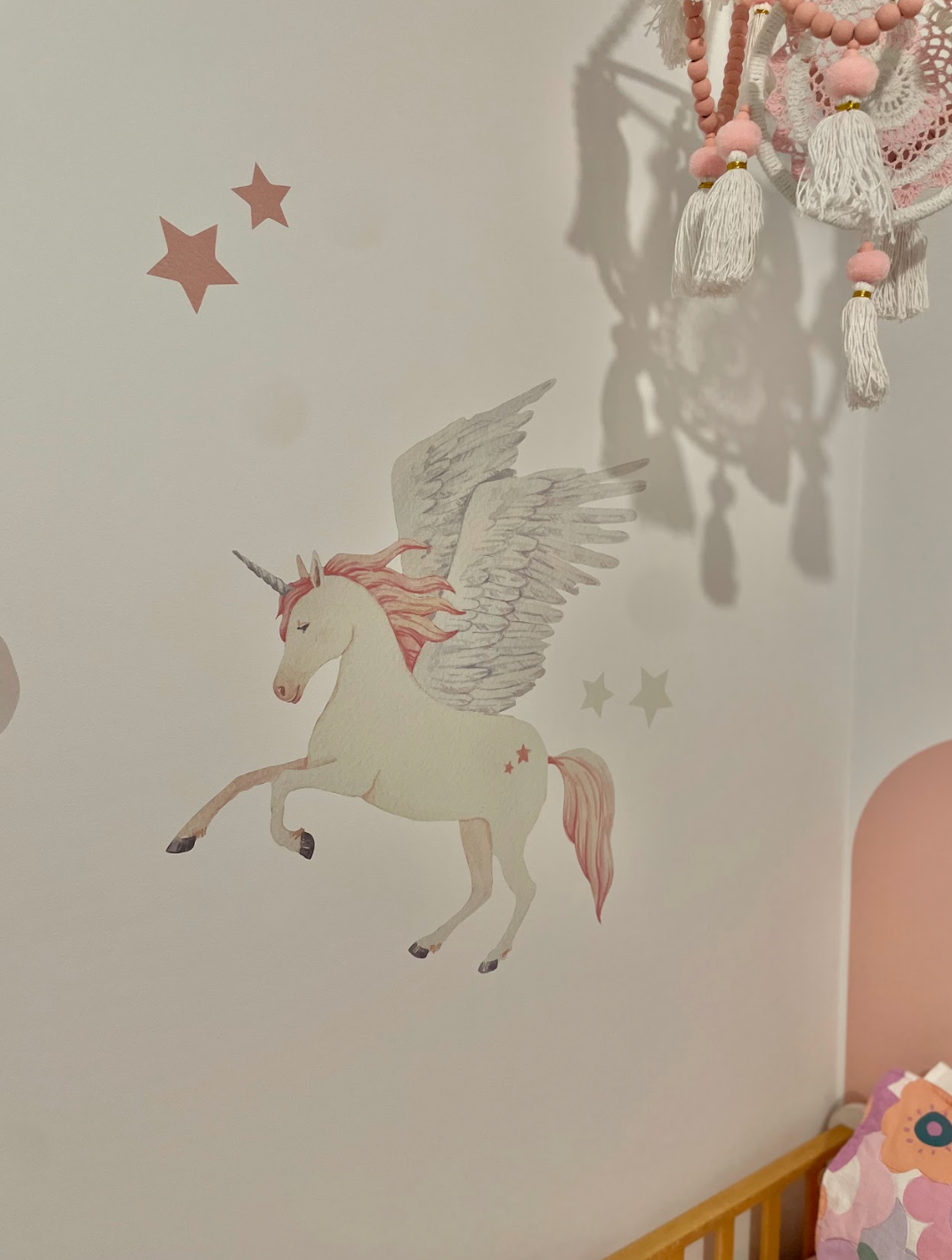 Flying Unicorn Wall Decals