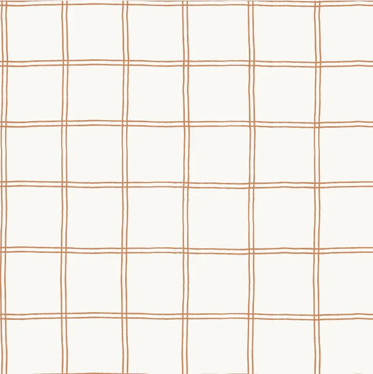 Austin Grid Rust Wallpaper