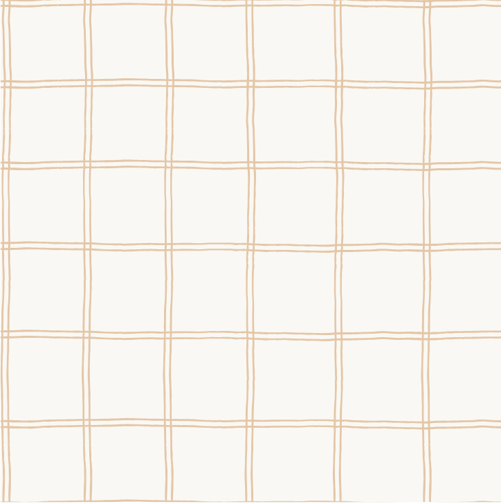 Austin Grid Beige Wallpaper