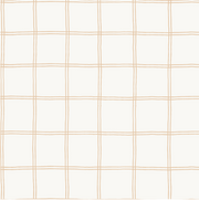 Austin Grid Beige Wallpaper