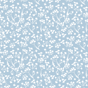 Ali Blue Dainty Foliage Wallpaper