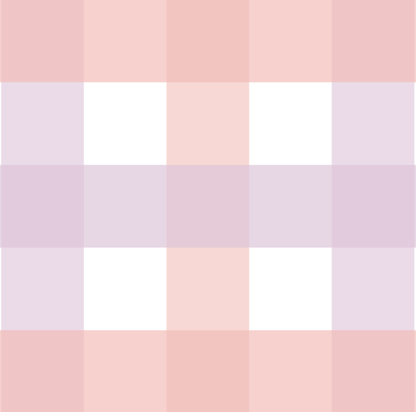 Pink/Purple Jumbo Gingham Check Arch Decal