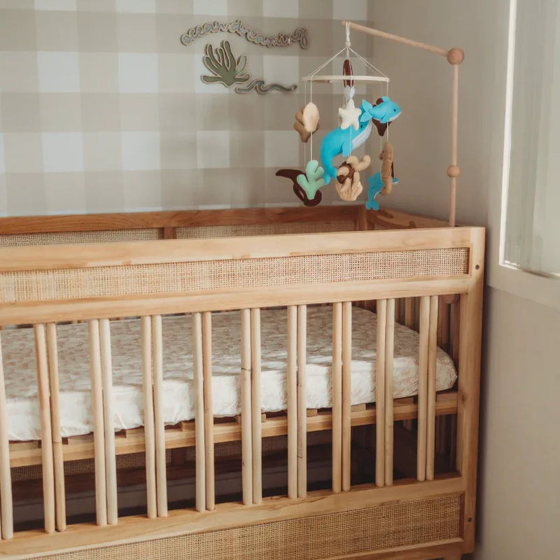 Jumbo Traditional Gingham Wallpaper - Wheat