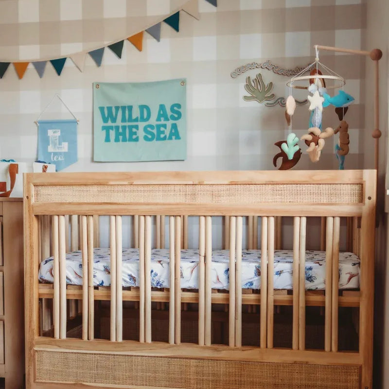 Jumbo Traditional Gingham Wallpaper - Wheat