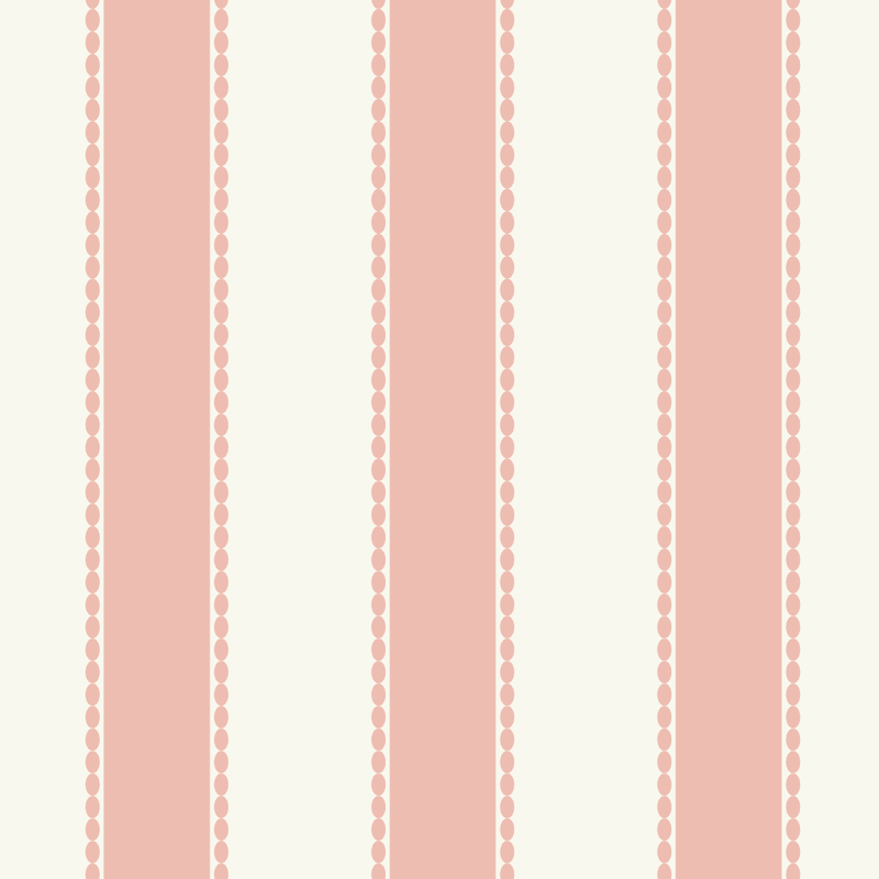 Henrietta Pink Stripes Wallpaper