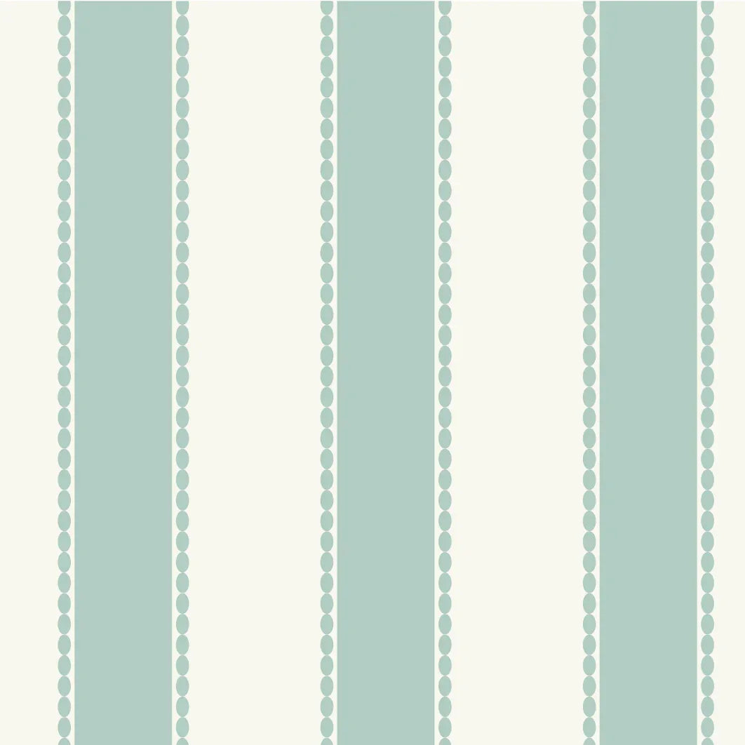 Henrietta Mist Stripes Wallpaper