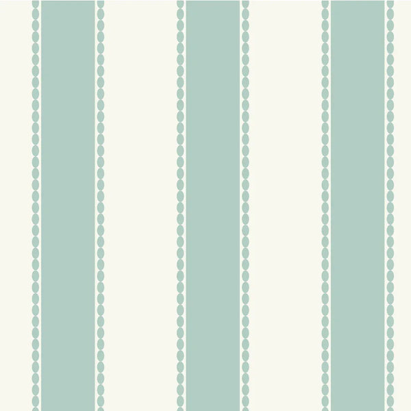 Henrietta Mist Stripes Wallpaper