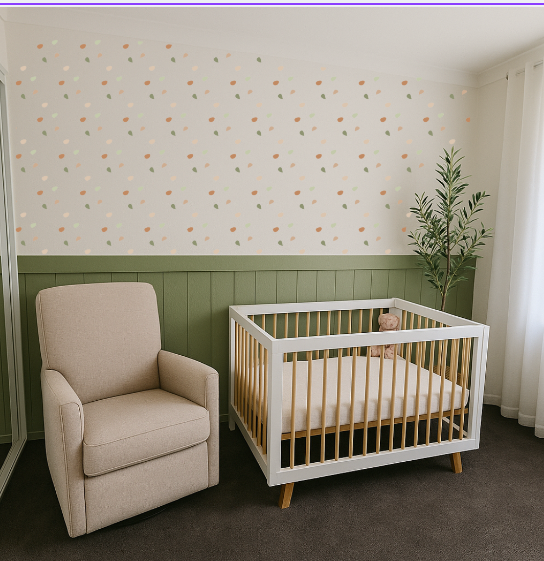 Happy Dots 180pcs Safari Jungle Wall Decals