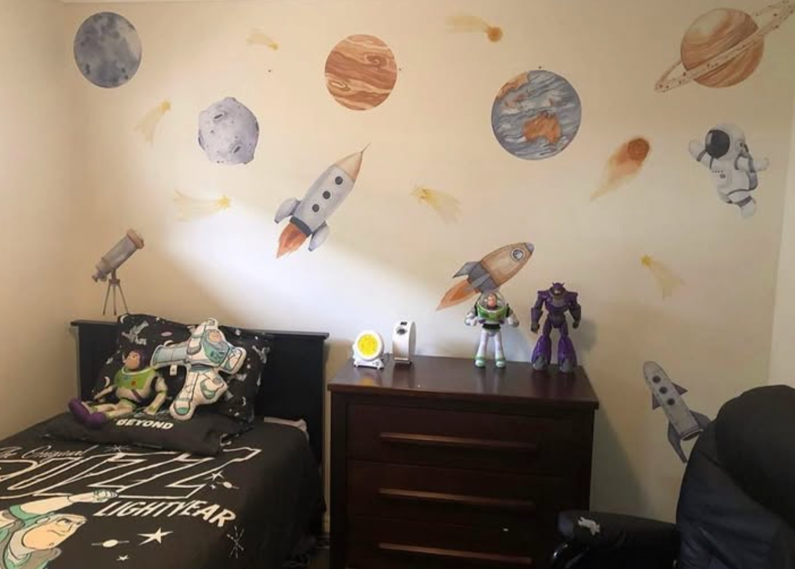 Outer Space Wall Decals