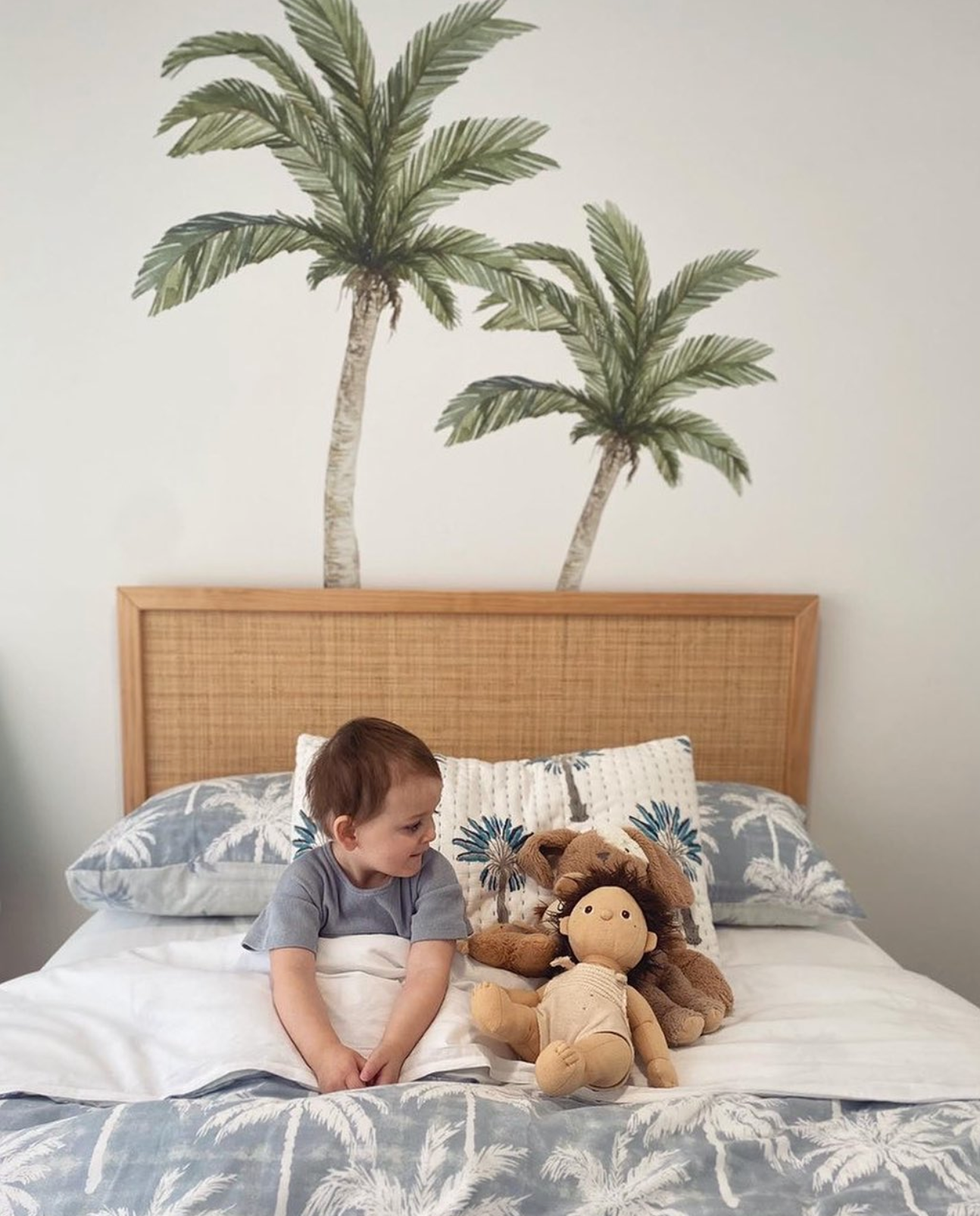 Tropical Palm Tree Wall Decals