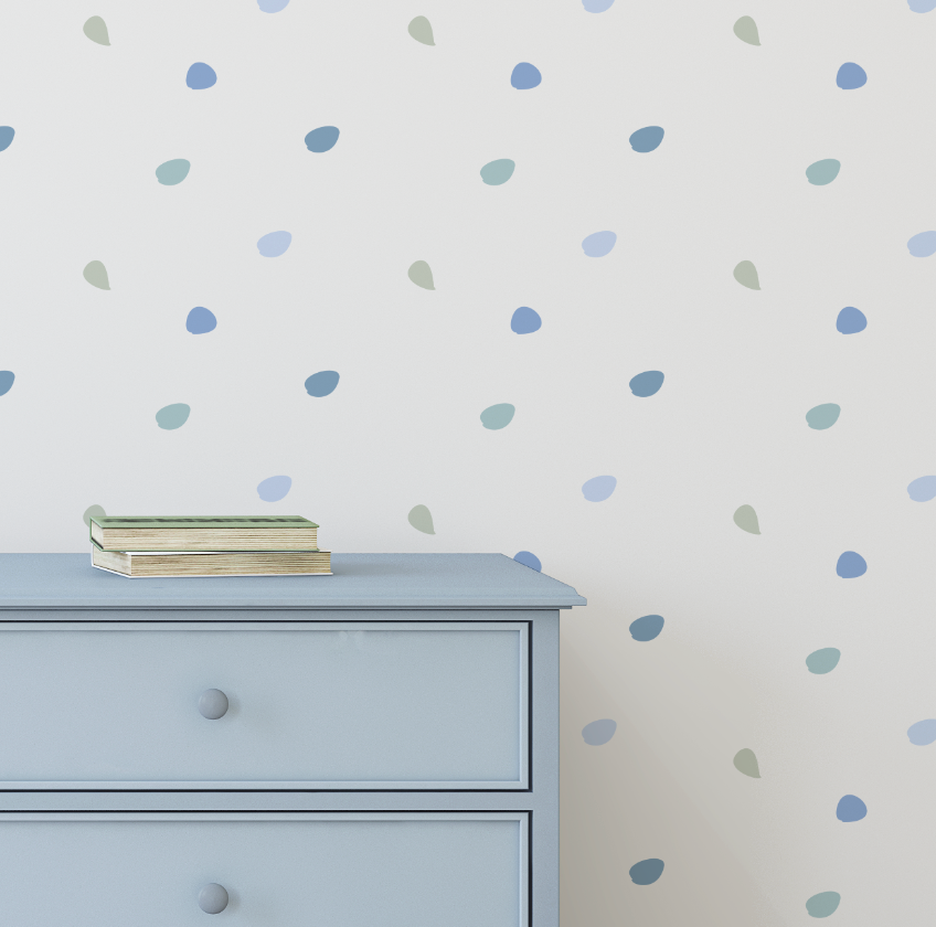 Happy Dots 180pcs Cool & Calm Wall Decals